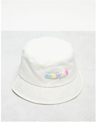 Collusion - Unisex Festival Nylon Branded Beaded Bucket Hat - Lyst