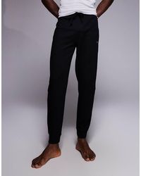 BOSS - Cuffed Waffle Lounge Joggers - Lyst