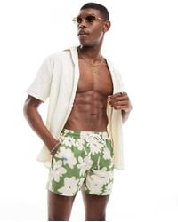 Aray - Flowing Floral Swim Short - Lyst