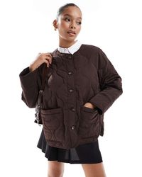 Object - Onion Quilted Front Pocket Bomber - Lyst