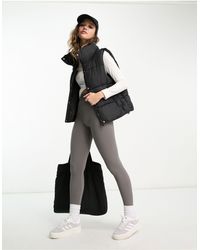 French Connection - High Neck Padded Gilet - Lyst