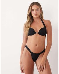 Oh Polly - Underwire Halter Neck Bikini Top - Lyst