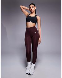 adidas Originals - Adidas Training Essentials Optime Full Length Leggings - Lyst