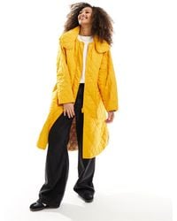 French Connection - Aris Quilted Oversized Coat - Lyst