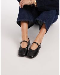 schuh - London Ballet With Buckle Strap - Lyst