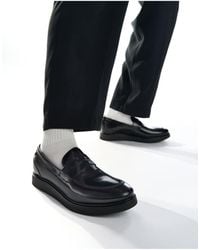 Base London - Sid Penny Loafer - Lyst