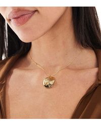 ASOS - Collana A Catenina Con Ciondolo A Spirale Placcata - Lyst