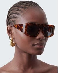 TOPSHOP - Cairo Chunky Square Sunglasses - Lyst