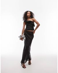 SNDY'S - – leicht transparenter maxirock - Lyst