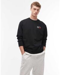 New Balance - Athletics Premium Logo Sweatshirt - Lyst