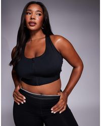 4505 - Curve Icon Active High Support Sports Bra With Removable Padding And Adjustable Straps - Lyst