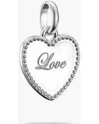 Thomas Sabo - Charm Pendant Love Heart Connect - Lyst
