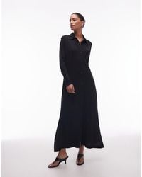 ARKET - Maxi Jersey Shirt Dress - Lyst