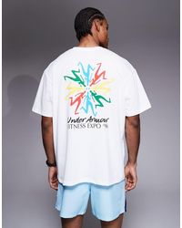 Under Armour - Back Graphic Fitness T-Shirt - Lyst