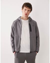 EA7 - Armani Zip Up Hooded Jacket Co-ord - Lyst