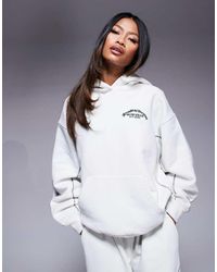 Good For Nothing - Cropped Hoodie With Seam Detail - Lyst