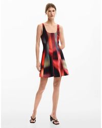 Desigual - Short Dress Panels - Lyst