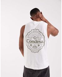 ASOS - Relaxed Tank With Tequila Puff Print - Lyst