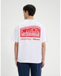 Ellesse - Suaven Short Sleeve Graphic T-Shirt - Lyst