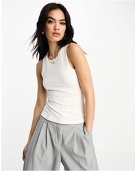 & Other Stories - Ribbed Singlet Top - Lyst