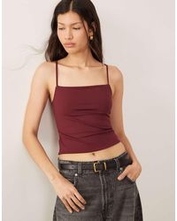 ASOS - Sculpting Cropped Cami Top - Lyst