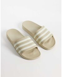 adidas Originals - Adidas Training Adilette Aqua Sliders - Lyst