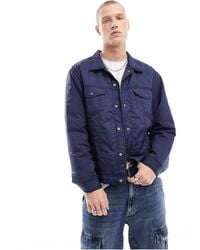 Levi's - Relaxed Padded Trucker Jacket - Lyst
