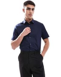 ASOS - Formal Easy Iron Regular Shirt - Lyst