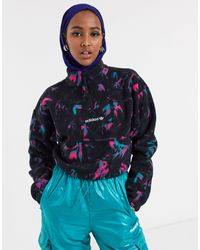 felpa adidas fiori