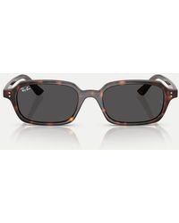 Ray-Ban - Zuri Rectangle Sunglasses With Lens - Lyst