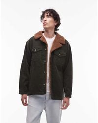 Wrangler - Cord Sherpa Jacket - Lyst