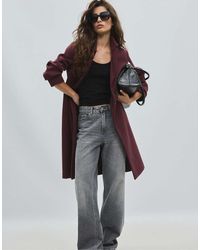 Stradivarius - Rechte Jas Met Zachte Touch - Lyst