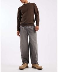 ASOS - Oversized Tapered Fit Jeans - Lyst