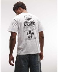 No Problemo - T-Shirt Van Katoen Met Trip Advisor-Print Op De Achterkant - Lyst