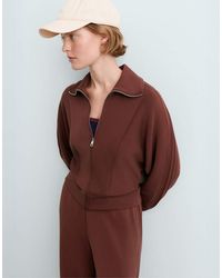 Oysho - Soft-Touch Modal Bomber Jacket - Lyst