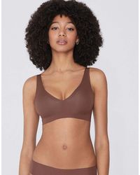 Tezenis - Natural Lifting Laser Cut Triangle Bra - Lyst