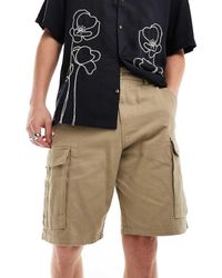 Only & Sons - Pantaloncini Sartoriali Stile Skater Color Pietra - Lyst