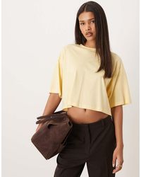 JJXX - Oversized Crop Tee - Lyst