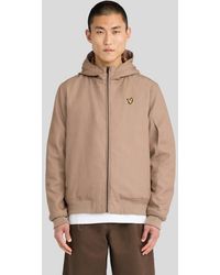 Lyle & Scott - Mid Jackets Wadded Canvas Zip Through Jacket - Lyst
