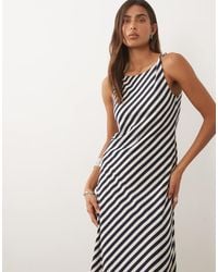Mango - Twist Strap Maxi Dress - Lyst