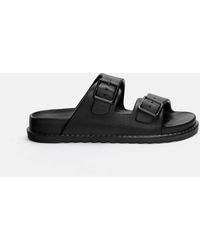 Pull&Bear - Sandales en caoutchouc avec boucle - Lyst