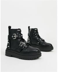 bottines vernies bershka