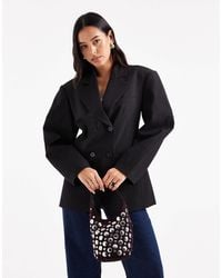 ASOS - Tailored Cocoon Sleeve Double Breasted Blazer - Lyst