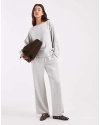 Vero Moda - Soft Wide Leg jogger Co-ord - Lyst