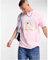 Lee Jeans - – locker geschnittenes t-shirt im stil der 90er-jahre - Lyst