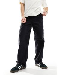 Weekday - Frej Relaxed Fit Workwear Pants With Pocket Detail - Lyst