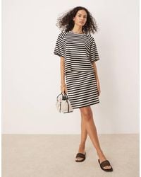 Vila - Crochet Knit Mini Skirt Co-ord - Lyst