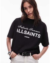 AllSaints - Avri Tee - Lyst