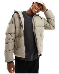 Only & Sons - Heavyweight Hooded Puffer Jacket - Lyst