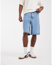 ASOS - Circular Design Collection Denim Jorts - Lyst